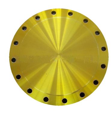 Zwarte Gele van de de Klassenb Klasse van de Olieflens AWWA C207 de D-vormige ringen en de Zonneblindenflens A105 304 316