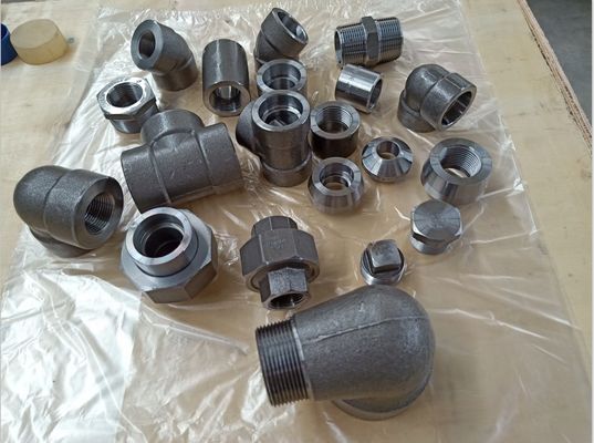 Heet Ondergedompeld Gegalvaniseerd Geschikt de Elleboogglb T-stuk 3000LB van ASME B16.11 ASTM A105