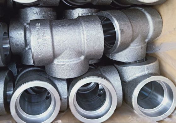 Elleboog van ASME B16.11 A105 3000 van het Contactdoospond Lassen paste Gesmede Staalmontage in
