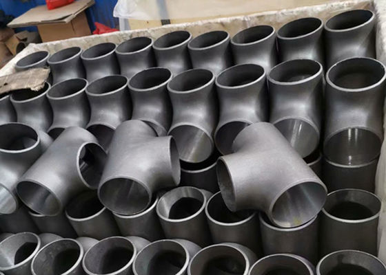 Dikte 2mm tot 100mm Zwarte Pijp die T-stuksch40 SCH80 SCH160 Gelijk T-stuk verminderen