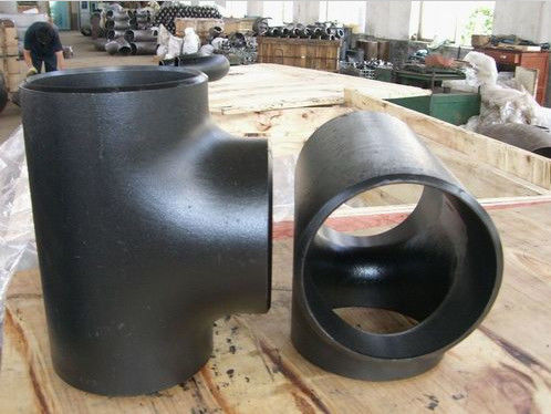 ANSI B16.9 ASTM A234WPB Koolstofstaal Gelijk T-stuk 3“ 5“ Gegalvaniseerde 10“ Verminderend T-stuk