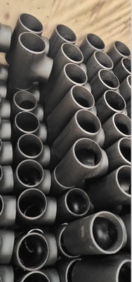 ANSI B16.9 ASTM A234WPB Koolstofstaal Gelijk T-stuk 3“ 5“ Gegalvaniseerde 10“ Verminderend T-stuk