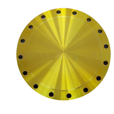 ANSI B16.5 B16.47 de BLINDE SORF Gele Zwarte van Flenscs A105 150LBS 2500LBS WNRF