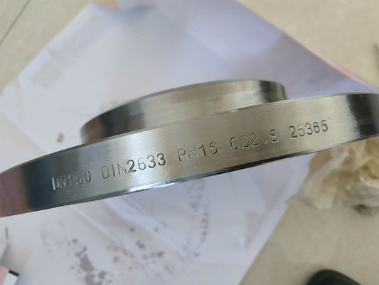 De Pijpflens van staalwnrf Pn25 Ss316 Gegalvaniseerde Gele het Schilderen Bs4504 Norm